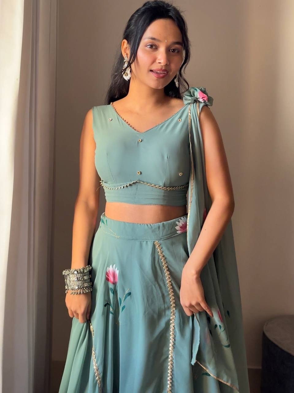 Lehenga Choli Georgette - Image 3