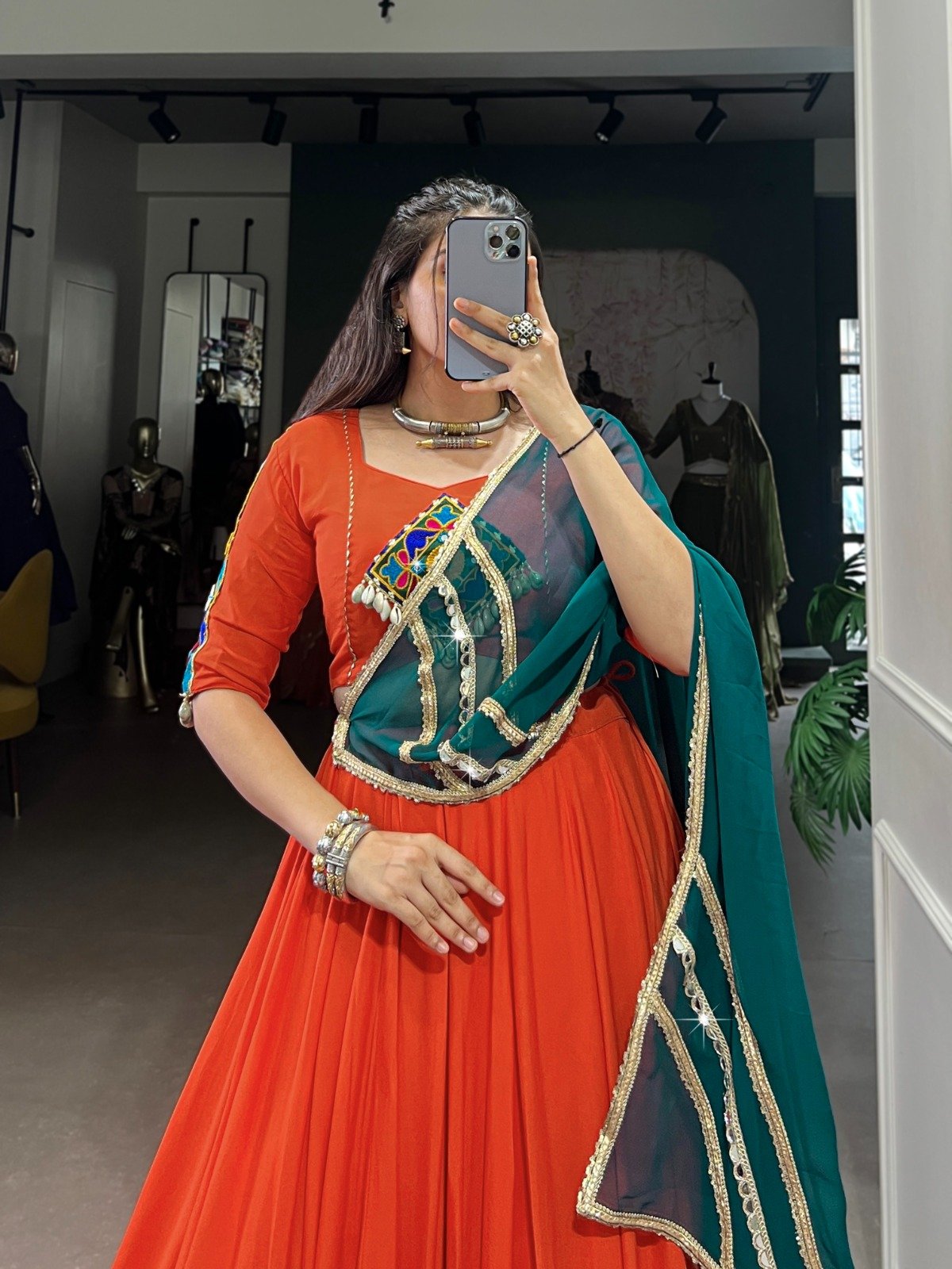 Navratri Lehenga Choli Pure Rayon - Image 7