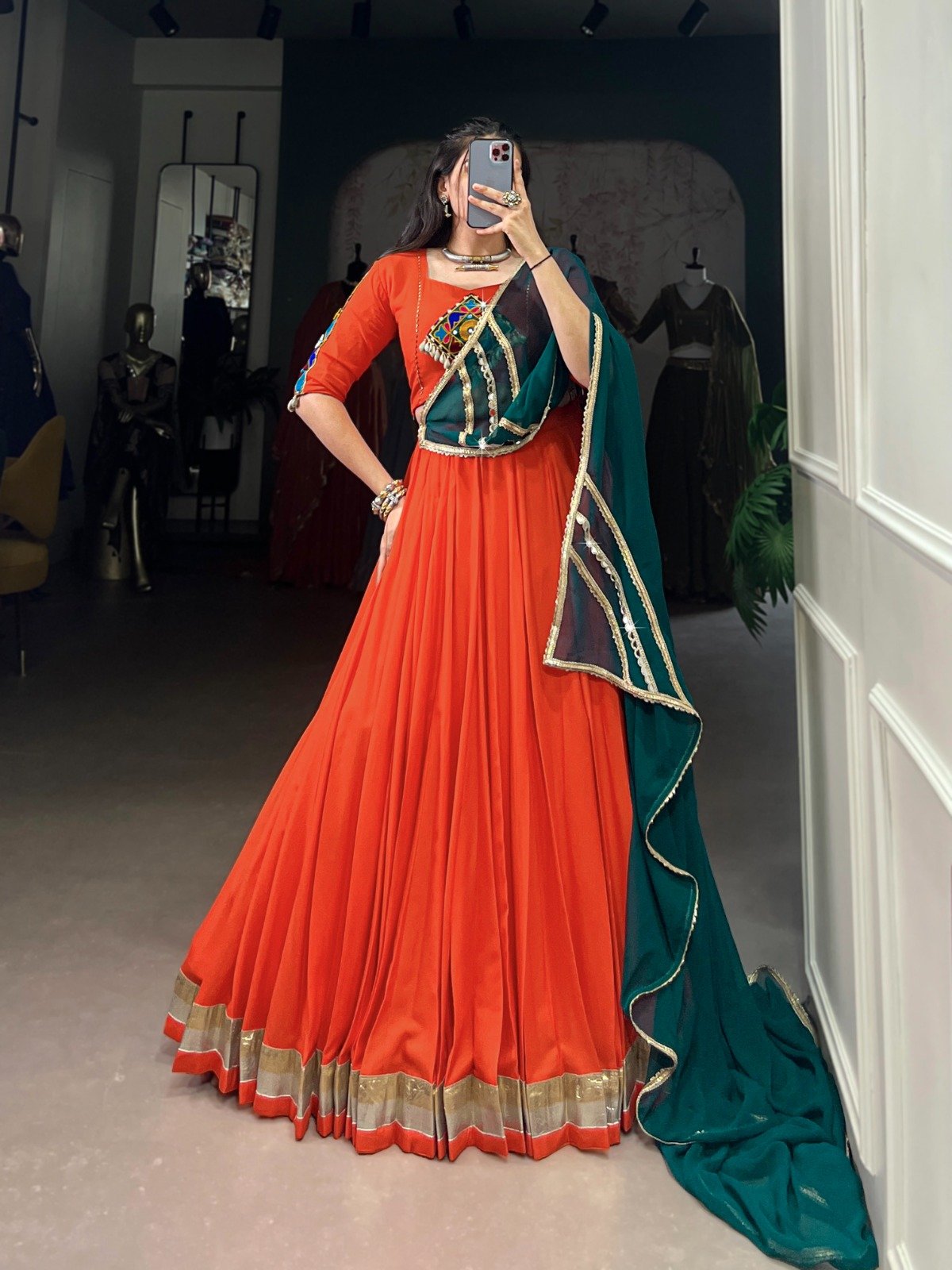 Navratri Lehenga Choli Pure Rayon - Image 5