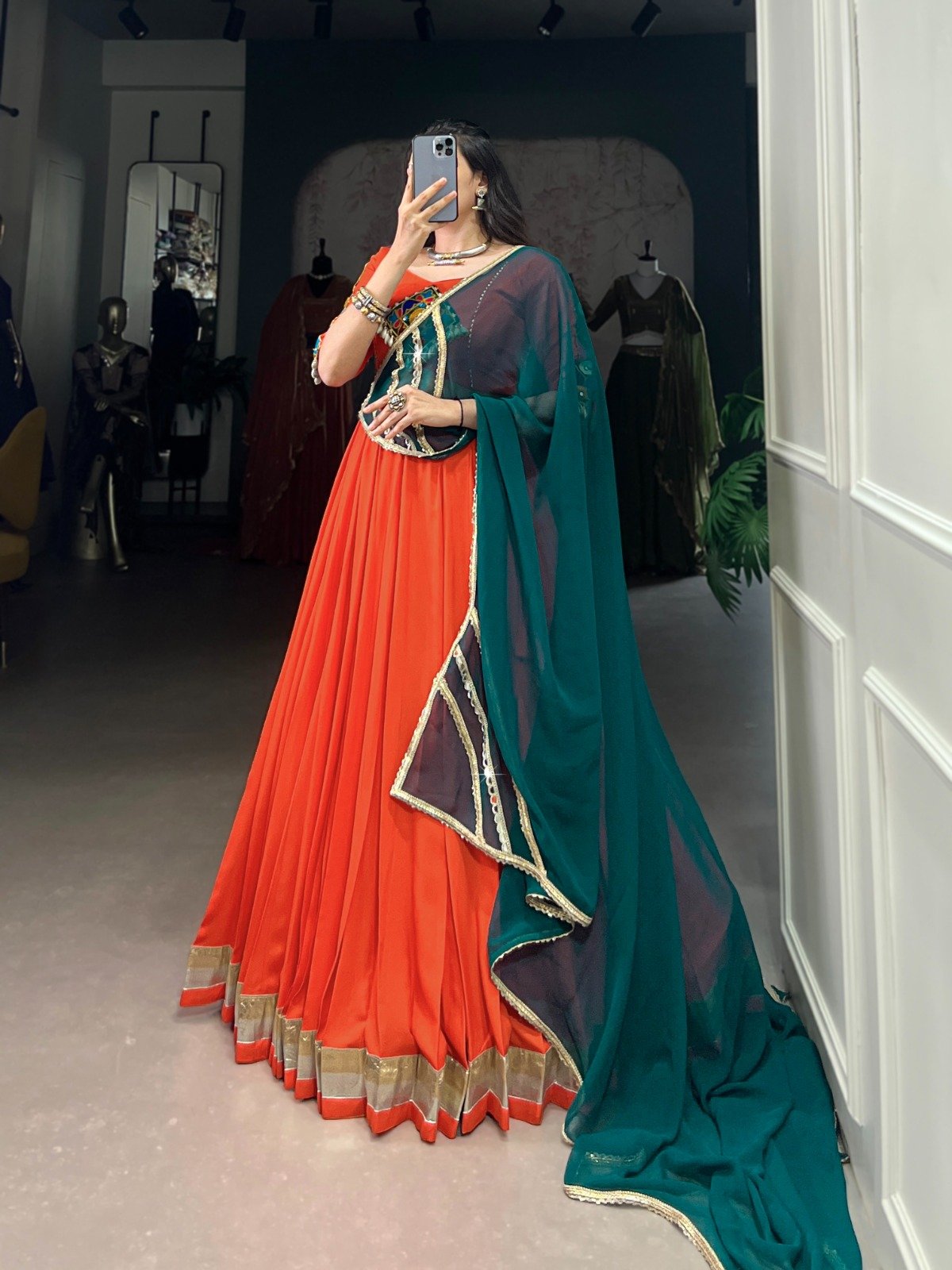 Navratri Lehenga Choli Pure Rayon - Image 6