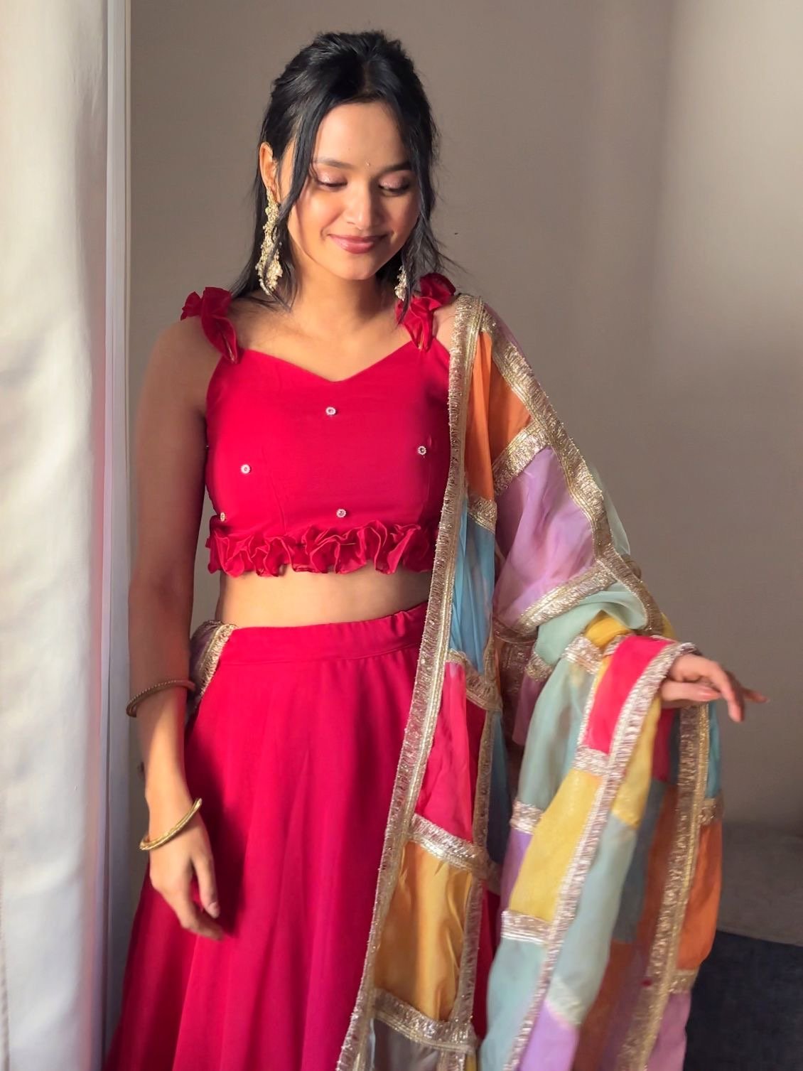 Party Wear Lehenga Choli Set - Image 3